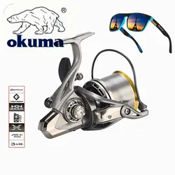 Okuma Carrete Spinning 14000 – 20KG arrastre para mar y río