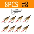 8pcs size 8