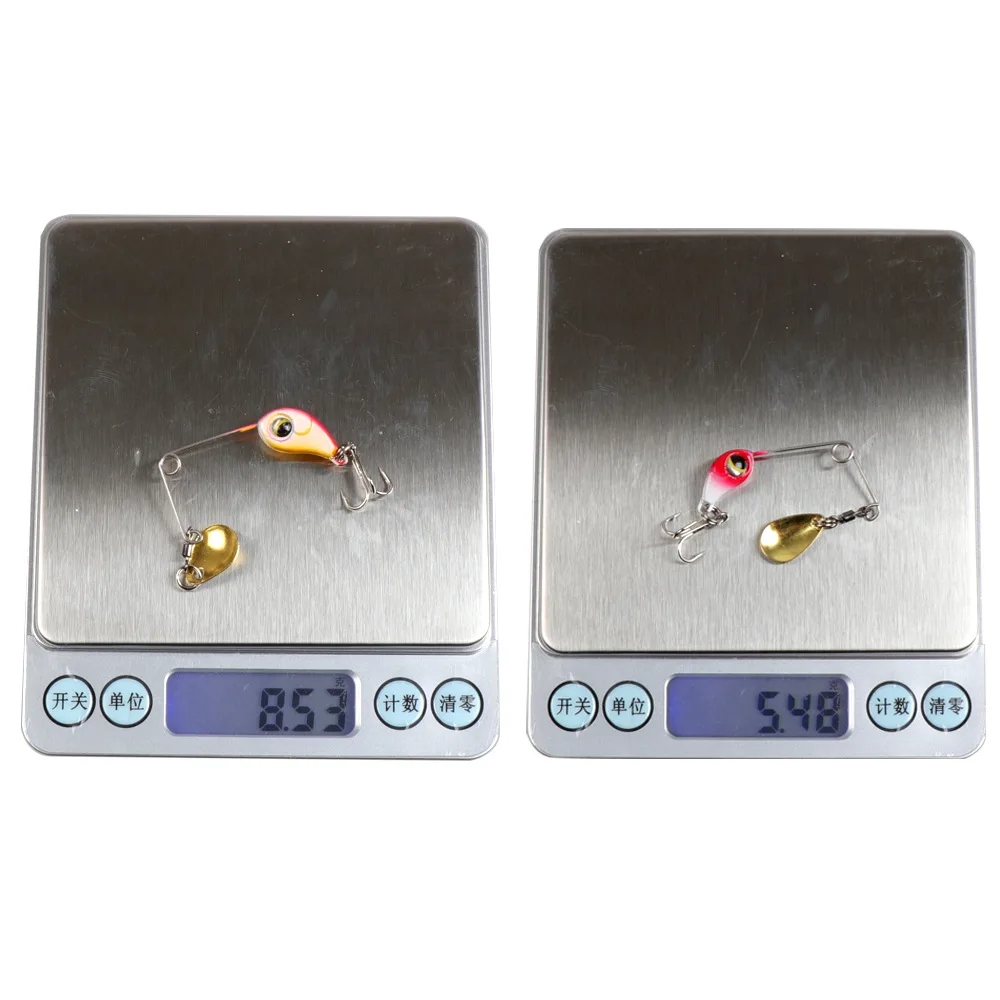Señuelos de pesca 5g/8g VIB Spinners cebo Metal VIB señuelos plantillas de pesca cebos de hoja lubina Crankbait pesca Spinner hoja para lubina - imagen 3