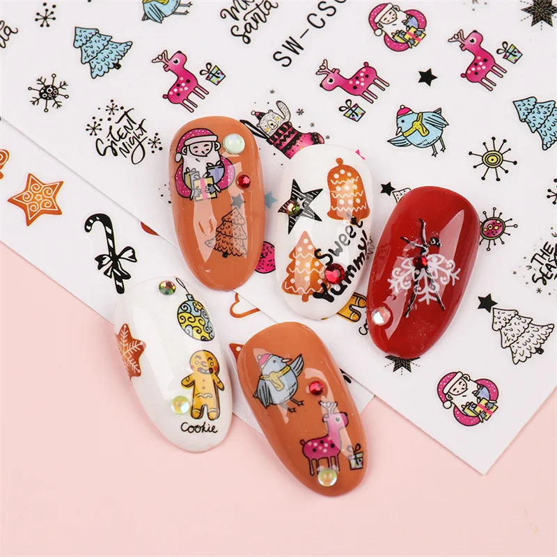 Pegatinas impermeables y duraderas para uñas, pegatinas de uñas Libres de Tóxicos y seguras, fáciles de operar, Color uniforme - imagen 5