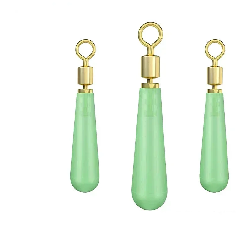 10 unids/set flotador Vertical cabeza de cobre asiento flotante giratorio conector flotador de deriva flotadores de pesca asiento flotadores de pesca Accesorios - imagen 3