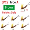 6pcs TypeA Brown