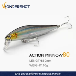 Wondershot A19 señuelo lubina Jerkbait artificial