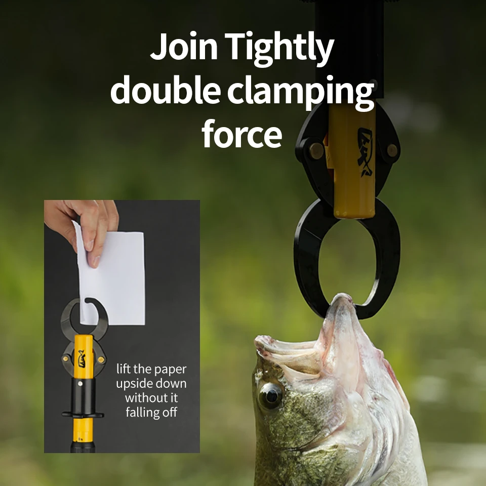 Dispositivo de Control de peces LINNHUE con camino de pesaje, pinza de pescado, alicates de pesca, juego de agarre, aparejos de pesca, gancho, dispositivo de bloqueo de peces - imagen 5