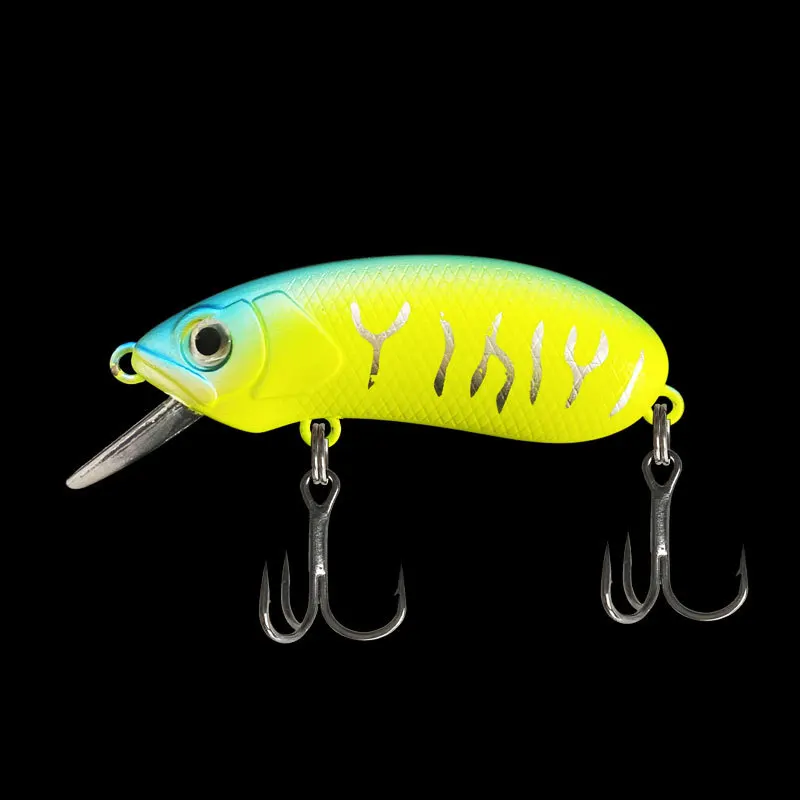 Wobblers de hundimiento de piezas, señuelo de pesca de manivela de 5/6cm, 6,5/9,5g, cebo duro Artificial de plástico con gancho, aparejos para trucha, Crankbaits, Lucio - imagen 5