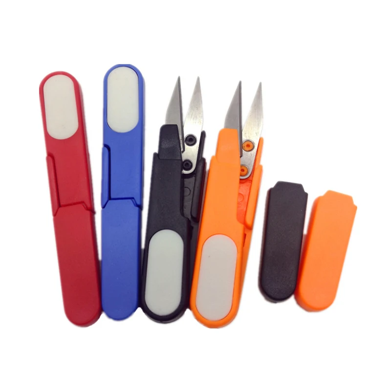 Mini tijeras en forma de U para pescar, tijeras de costura, pinzas para tapa, tijeras de uso para peces, herramientas de corte de línea de pesca, accesorios de pesca - imagen 5