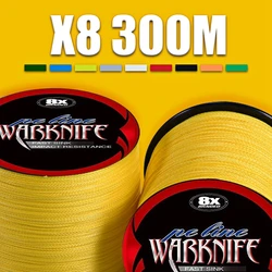 Sedal trenzado Warknife X8 – 300lbs resistente agua salada