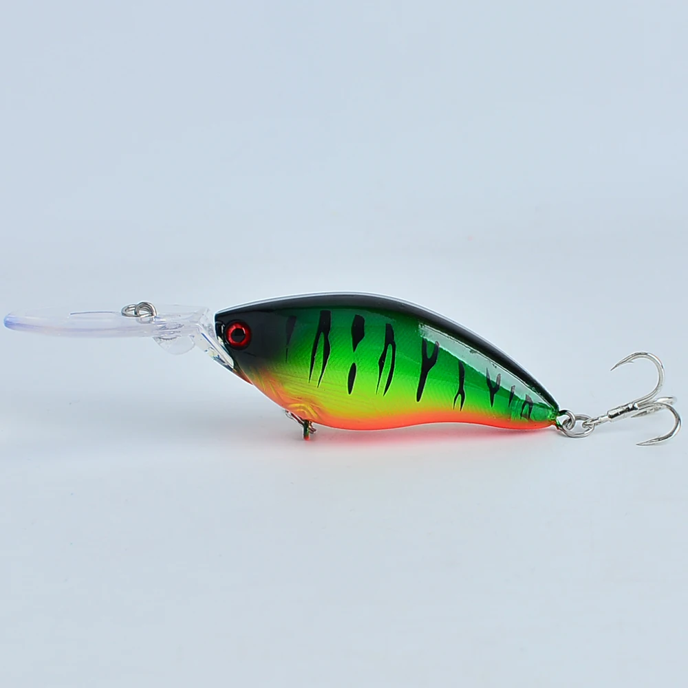 Crankbait Láser para Lubina 11cm – Artificial con Anzuelo Triple