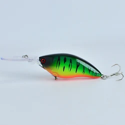 Crankbait Láser para Lubina 11cm – Artificial con Anzuelo Triple