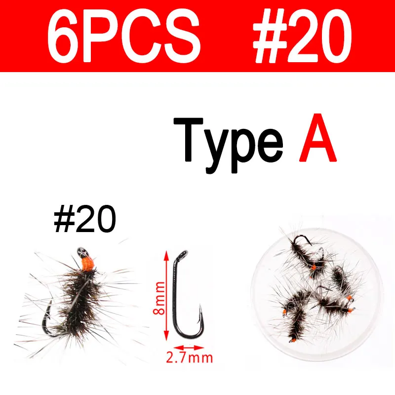 6pcs size 20 A