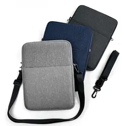 Funda para tableta de 9-13,3 pulgadas con correa para el hombro, bolsa de almacenamiento impermeable para lector electrónico, gran capacidad, a prueba de golpes para Samsung///Kindle