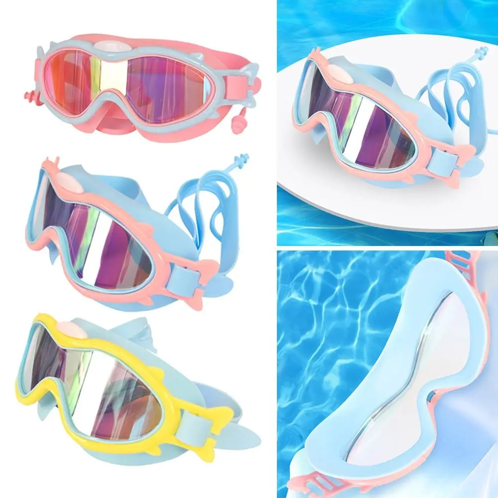Gafas de natación HD de dibujos animados para niños de 3 a 16 años, gafas bonitas impermeables, gafas antivaho para buceo y natación - imagen 5