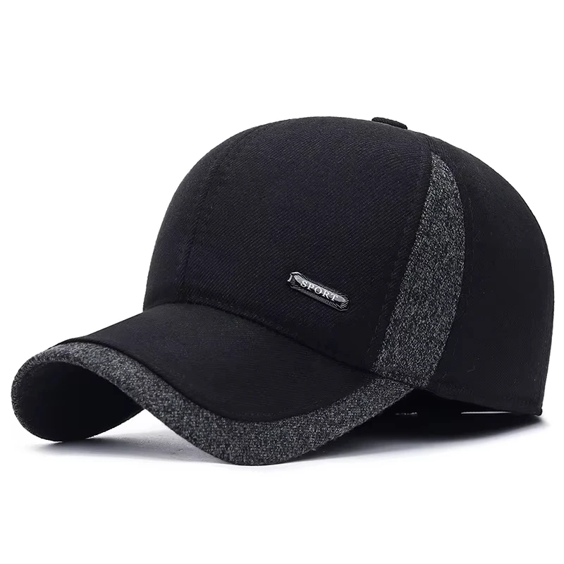 Gorra térmica de pesca con orejeras para invierno