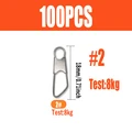 100pcs Size 2