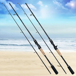 Caña spinning carbono 2 secciones 1,65-1,8m 8-25g