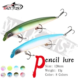 Walk Fish Popper de Superficie – Pencil Walking para lubina y trucha