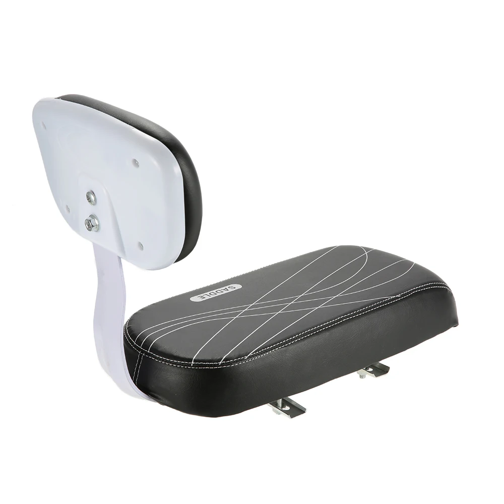 Piezas para niños, sillín de bicicleta a prueba de golpes, asiento trasero de bicicleta de cuero PU, sillín trasero de bicicleta, asiento infantil, asiento trasero de bicicleta - imagen 4