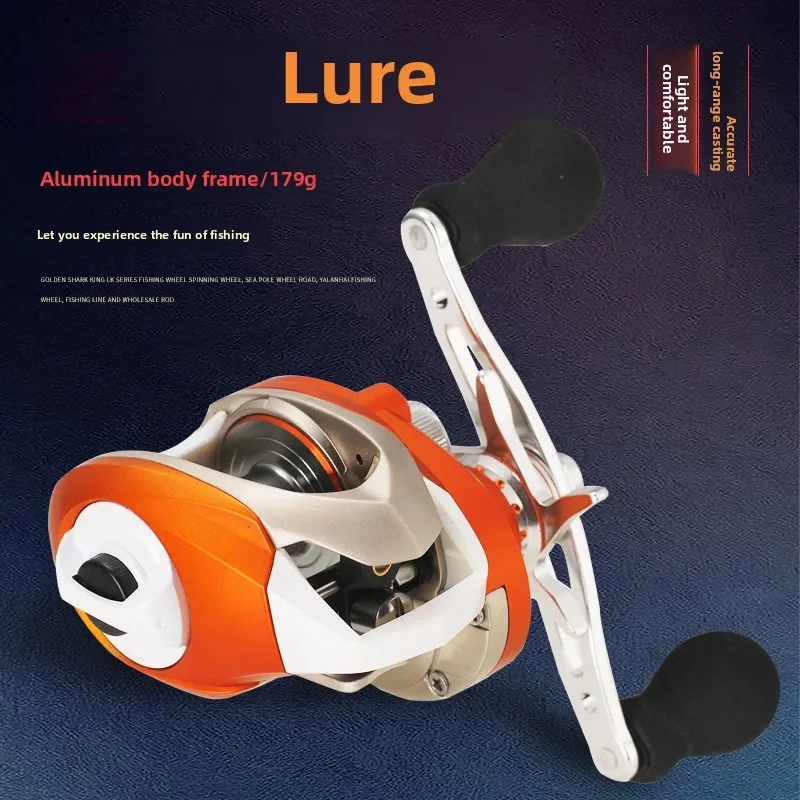 Carrete Baitcasting Ultraligero Luya – Aluminio, rodamiento inoxidable - imagen 3