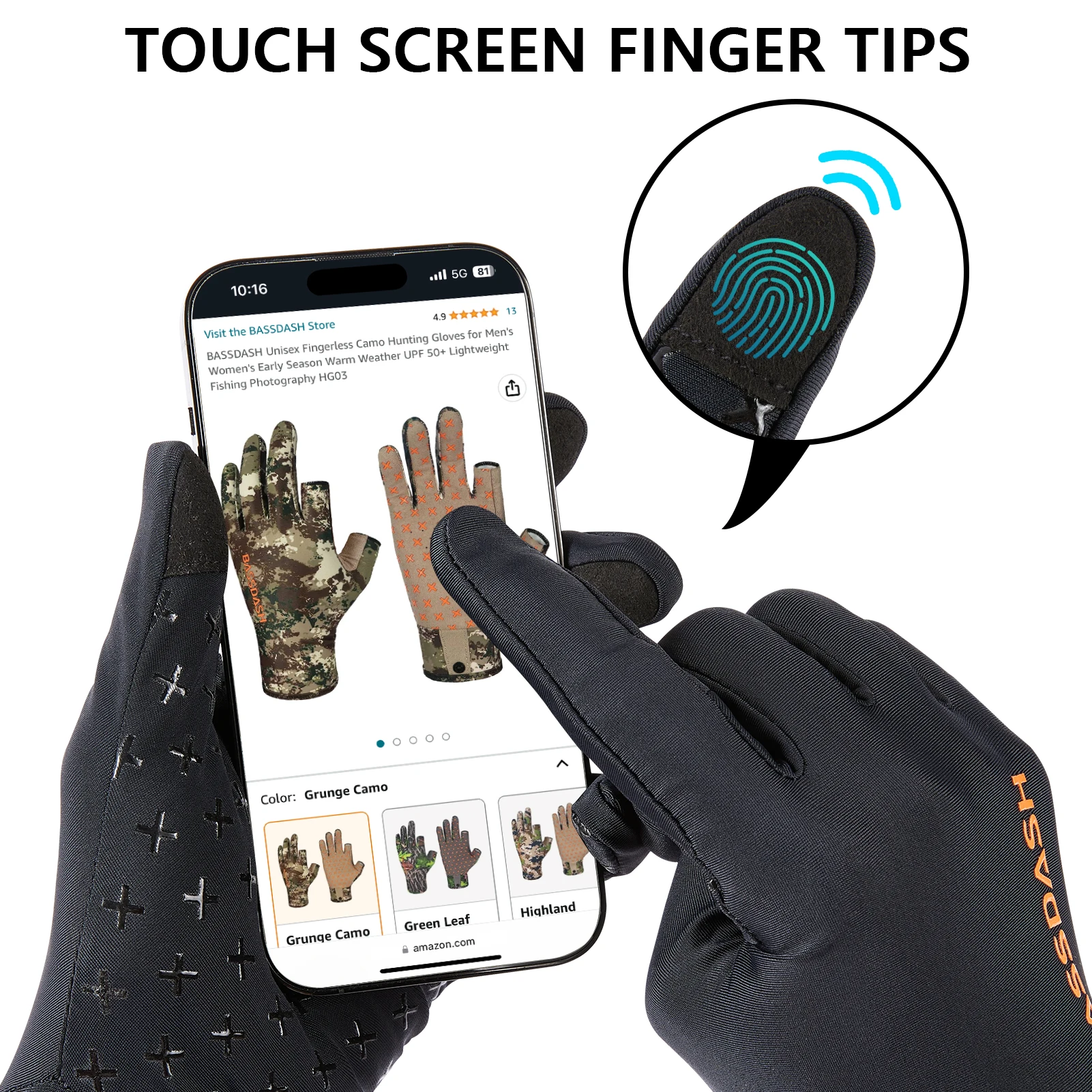 Mejore su experiencia de compra móvil con guantes de pantalla táctil