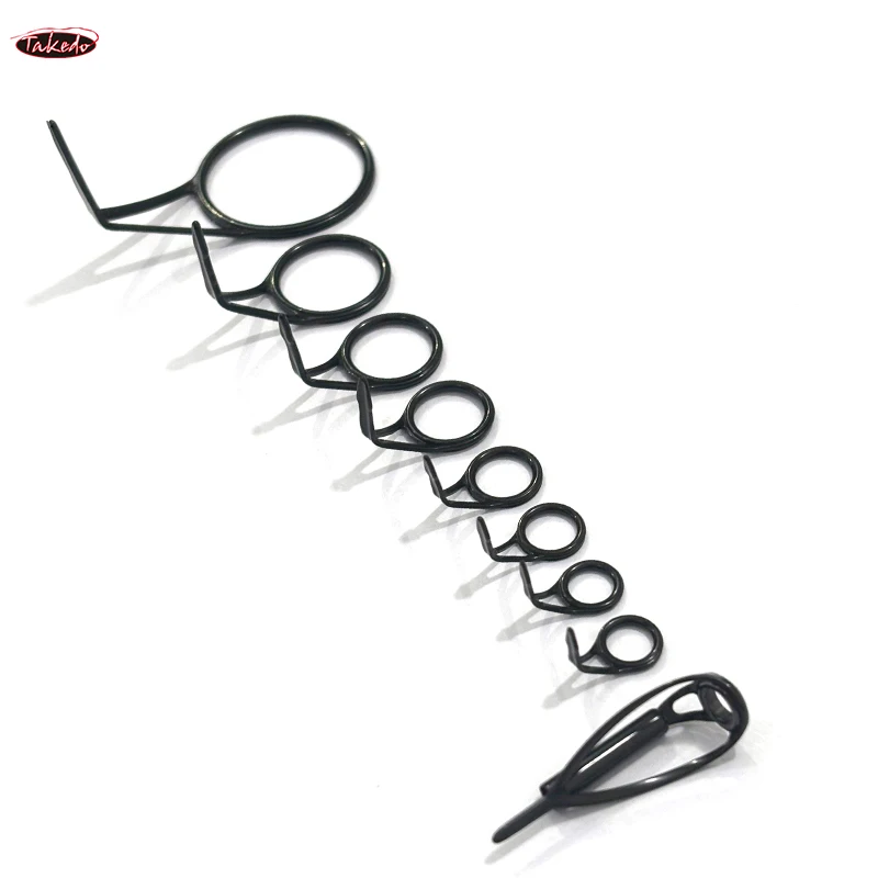 TAKEDO TN83 BOSDG-1 peso ligero a prueba de herrumbre guías marinas finamente pulidas componente de construcción de caña de pescar accesorios de aparejos DIY - imagen 4