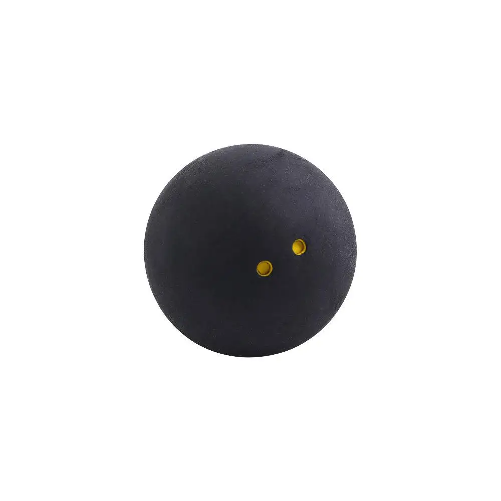 Competition Squash Rubber Balls Training Tool Double Yellow Dot Training Squash Ball Two-Yellow Dots Low Speed Ball Squash Ball - imagen 3