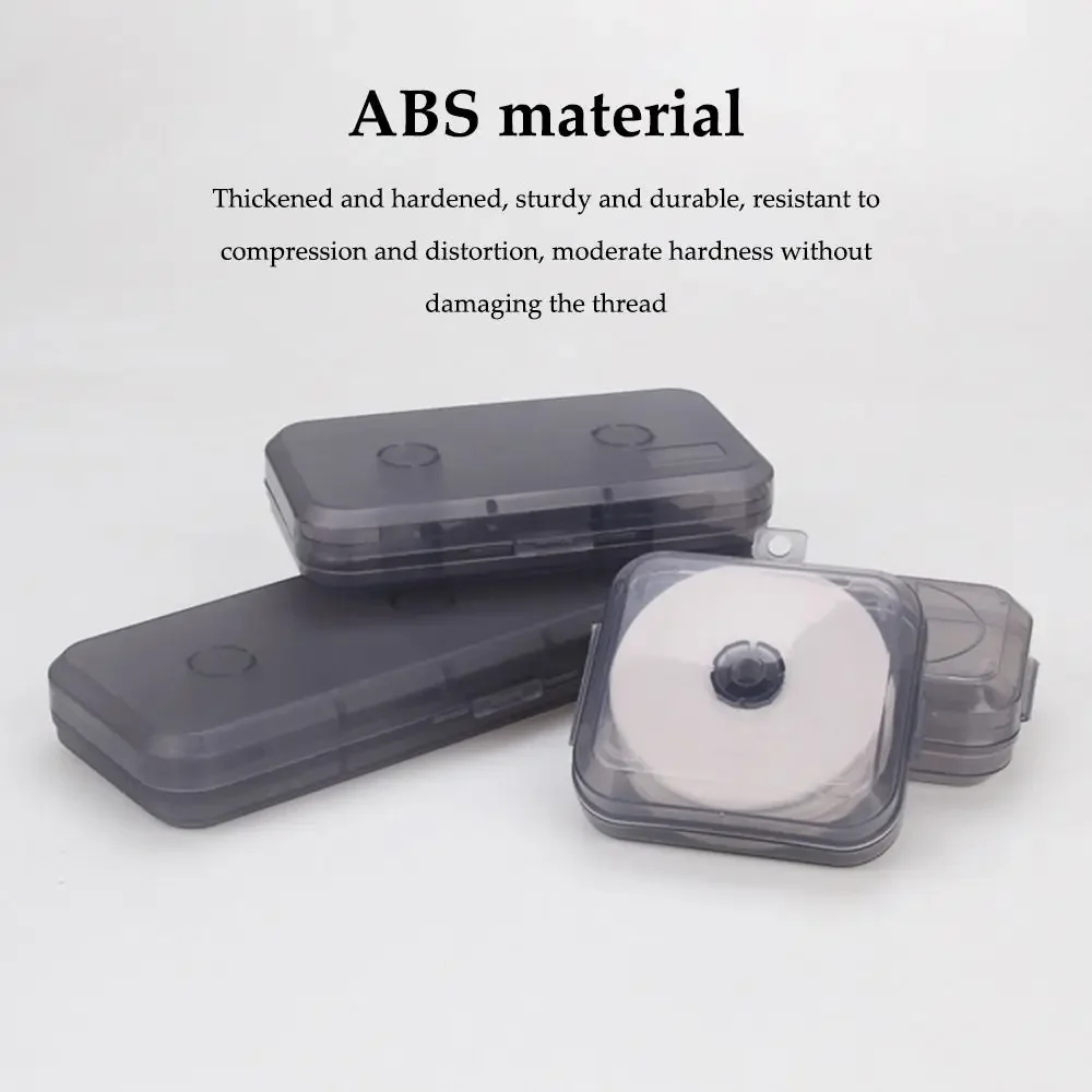 Caja de línea principal de pesca de 2-6 husillos, carrete principal de silicona/espuma, tablero de bobinado cerrado, herramienta portátil con caja de almacenamiento de línea, 1 Uds. - imagen 3