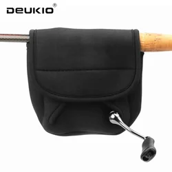Funda protectora para carrete de pesca, bolsa giratoria de 3 tamaños, funda protectora para rueda para aparejos de pesca al aire libre