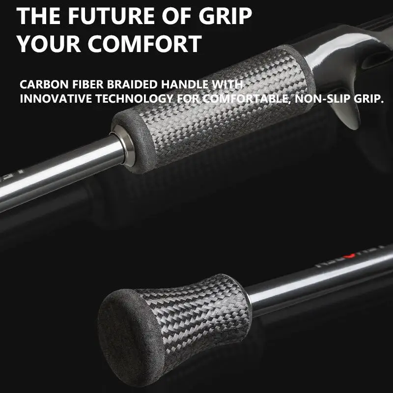 Caña de pescar giratoria Mavllos Magic-L para trucha, 1,68 M-2,1 M, caña de pescar de señuelo rápido y moderada, línea de 2-10g, caña de fundición BFS ligera de 2-10lb - imagen 5