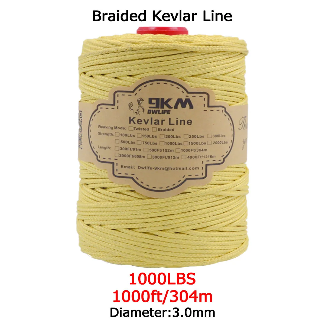 1000Lb 1000Ft  3.0mm