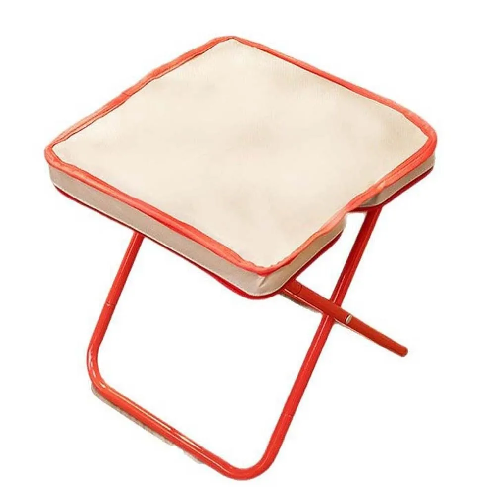 Taburete plegable ultraligero, silla de campamento acuático antisalpicaduras de tela Oxford con almacenamiento con cremallera, taburete portátil resistente al desgaste con cremallera - imagen 3
