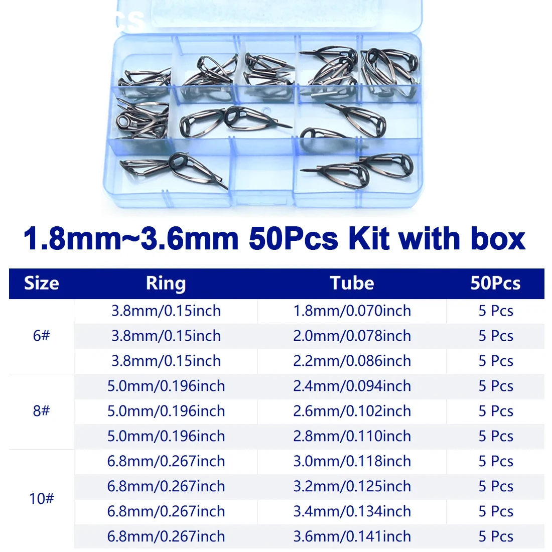 50Pcs Kit with box