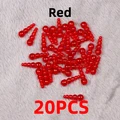 20pcs red