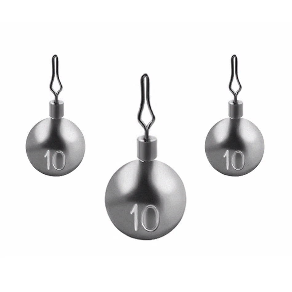 Señuelo cilíndrico redondo en forma de gota, pesca invertida, contrapeso inferior anticolgante, aparejos de pesca texas, accesorios de pesca, 5 uds. - imagen 5