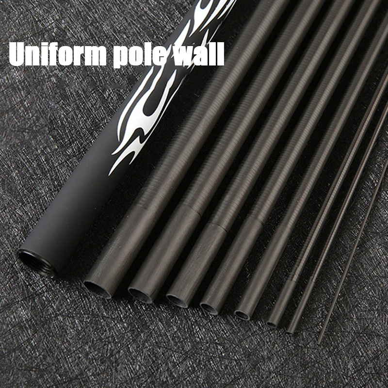 Caña de pescar de carbono 2023 M -10 M 28 tonalidad, sección corta dura ligera, equipo de pesca al aire libre, novedad de 2,7 - imagen 5