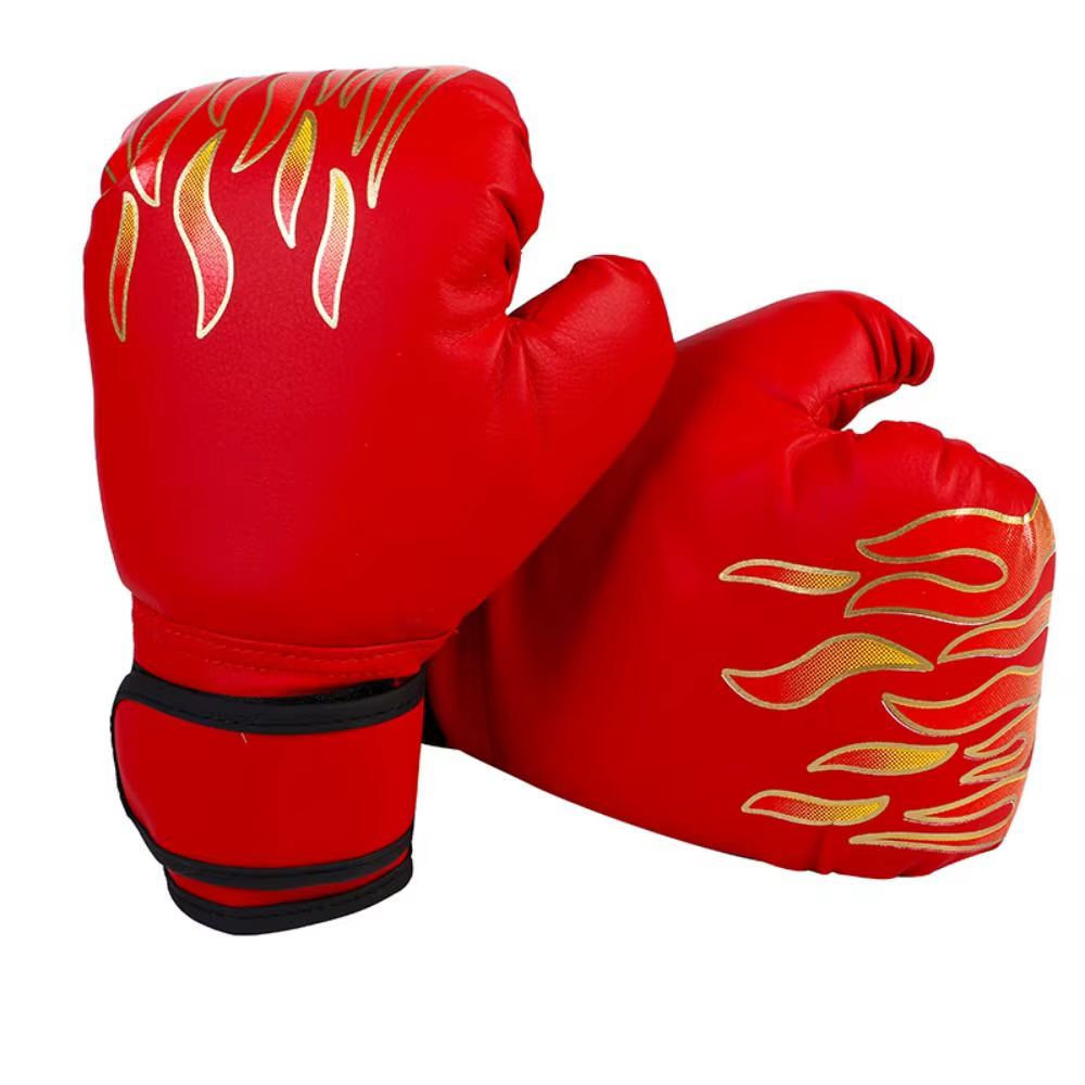 Nuevos guantes de boxeo ajustables, Protector de manos profesional transpirable, guantes de lucha de competición para niños - imagen 5