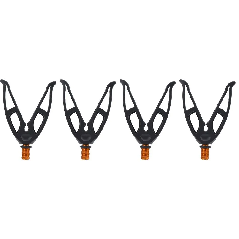 Soporte en V para caña de pescar – Rosca M3/8, 3,6 cm, negro - imagen 4