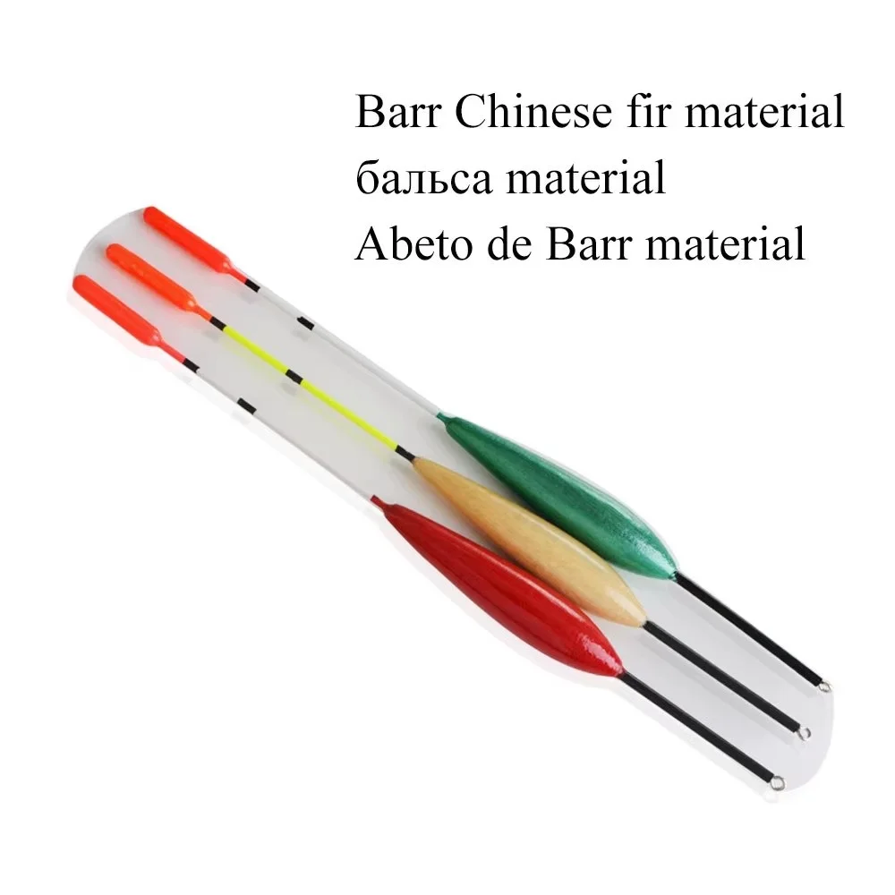 NGB 10 Uds Barguzinsky Fir flotador de pesca de carpa 5g boya flotante de cola dura Vertical accesorios de pesca Bobber - imagen 5