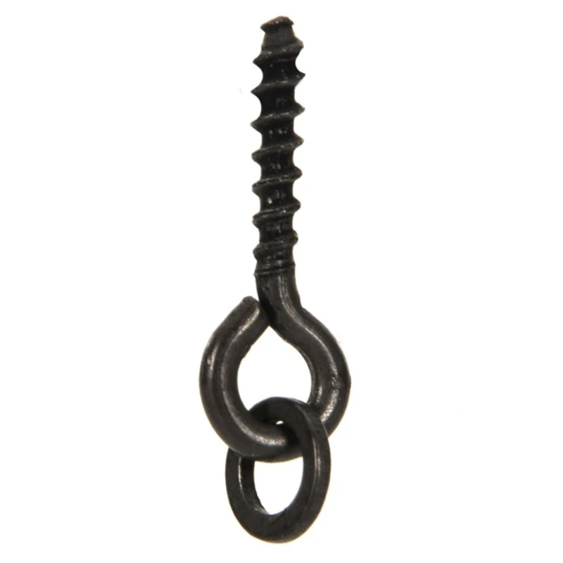 Accesorios de pesca de carpa, gancho de pesca, cebo, tapón de tornillo para Ronnie Carp Spinner Rig Boilies, equipo de aparejos de pesca para detener, 50 piezas - imagen 4