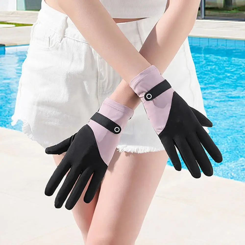 Guantes de pesca Anti-UV transpirables con pantalla táctil para mujer - imagen 3