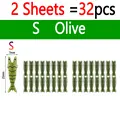 2 Sheets Olive S