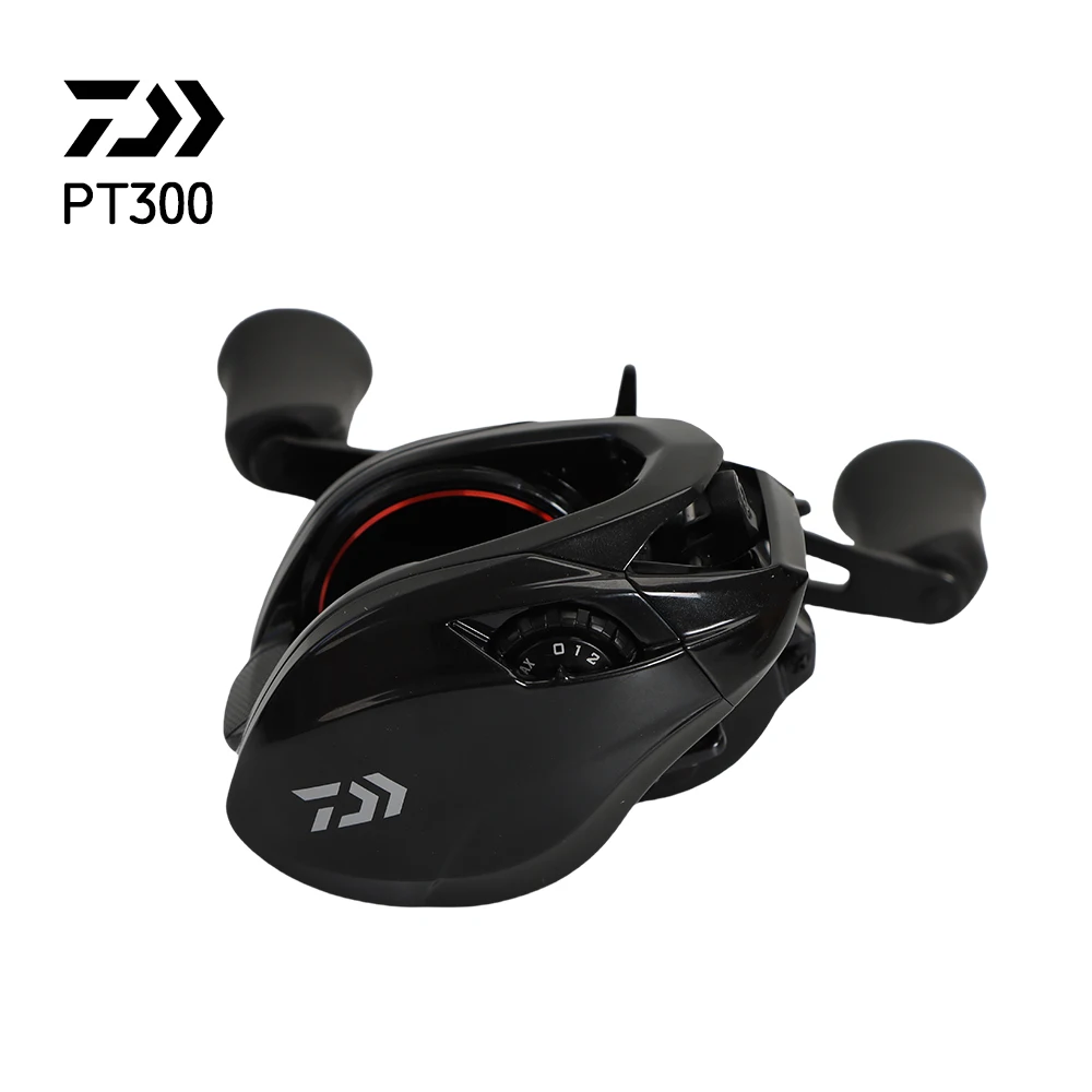Daiwa Original 2025 nueva serie PT 300 carrete de pesca Baitcasting relación de engranaje 5,5-7,2:1 arrastre máximo 13KG 10/1BB sistema de rotura Magforce - imagen 5