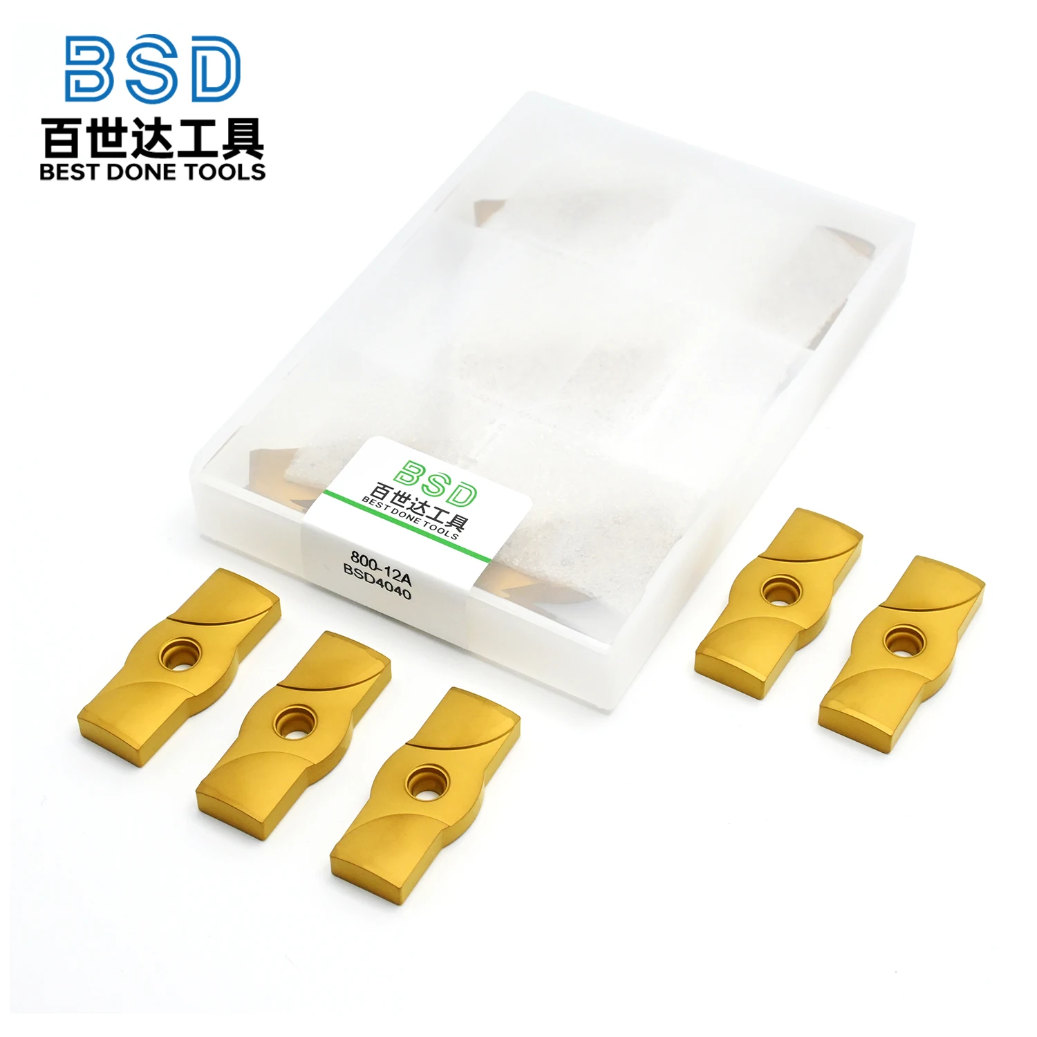 Inserto de carburo para taladro BTA con guía Sandvik 800-08A - imagen 2
