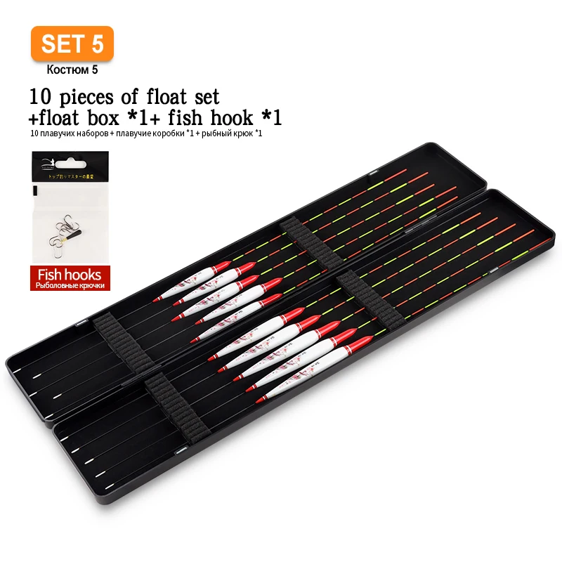Juego de flotadores Nano Boya para pesca en agua dulce sensible - imagen 4