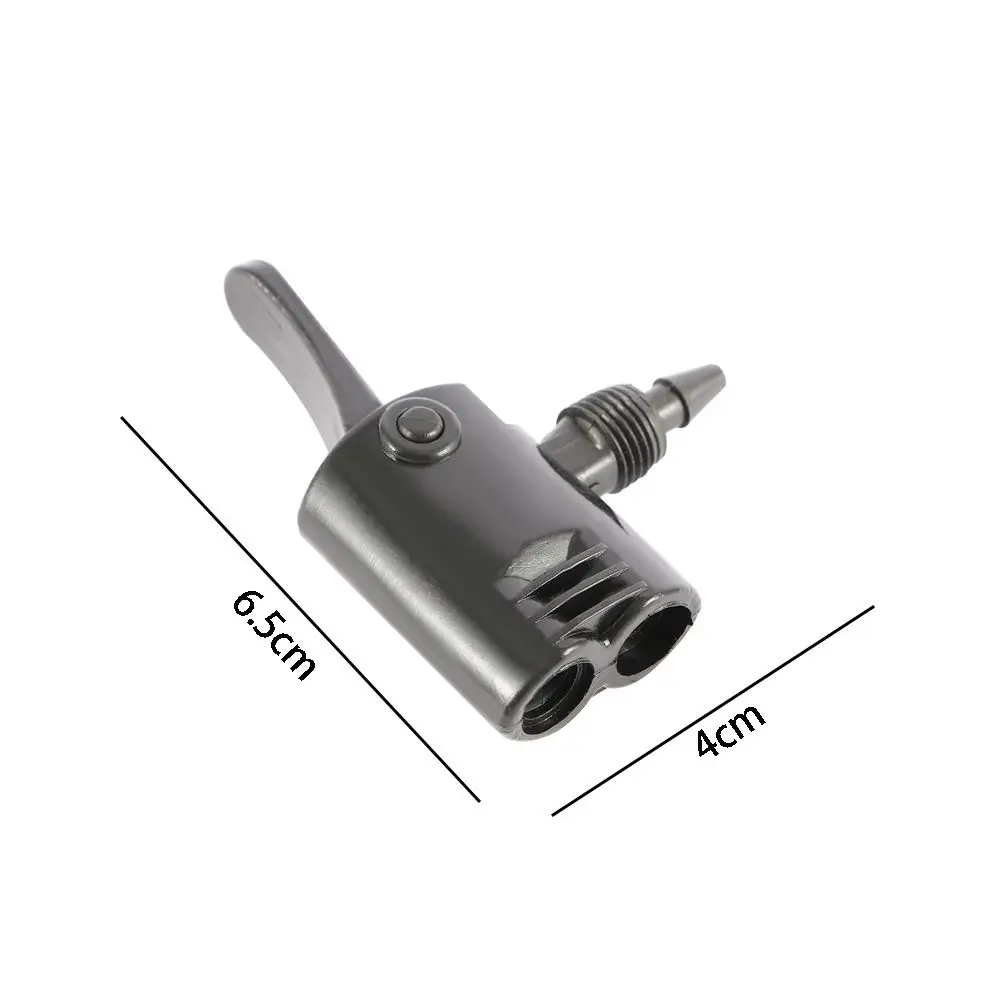 Válvula de bomba de aire con adaptador de componente de bicicleta de doble cabezal de neumático de repuesto de tubo - imagen 2