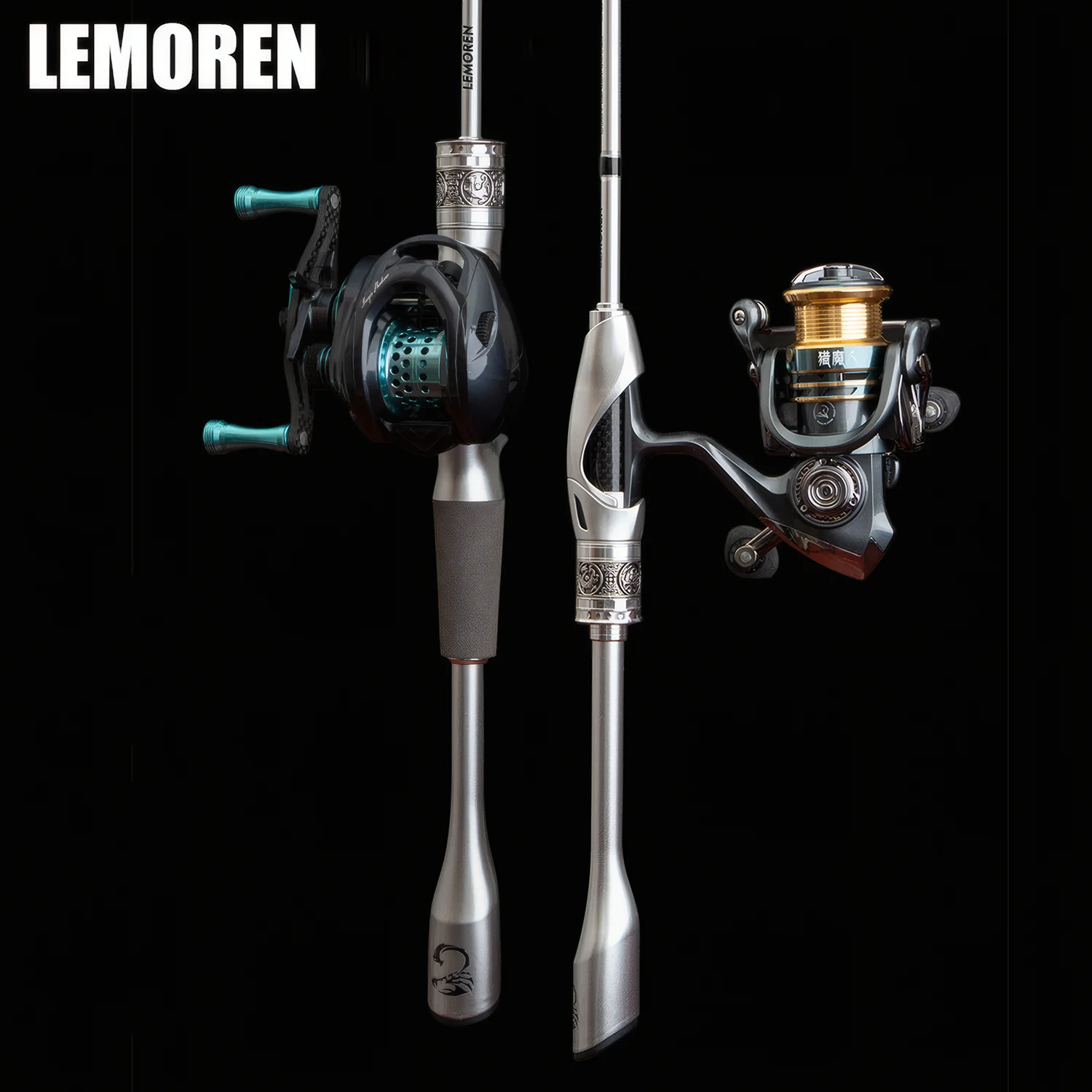 Accesorios de pesca de caña de pescar de fibra de carbono UL, caña giratoria/caída para carpa, trucha, lubina, herramientas de caña de pescar de barco de cebo pequeño - imagen 3