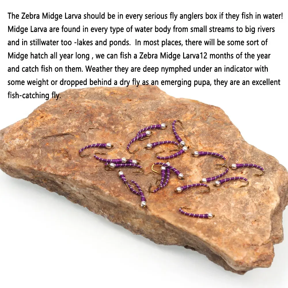 Bimoo-Señuelos de Pesca con cabeza de cuentas de latón, cebos de caña larga, gusanos artificiales curvos, trucha, percha, 6 piezas, n. ° 18 - imagen 5