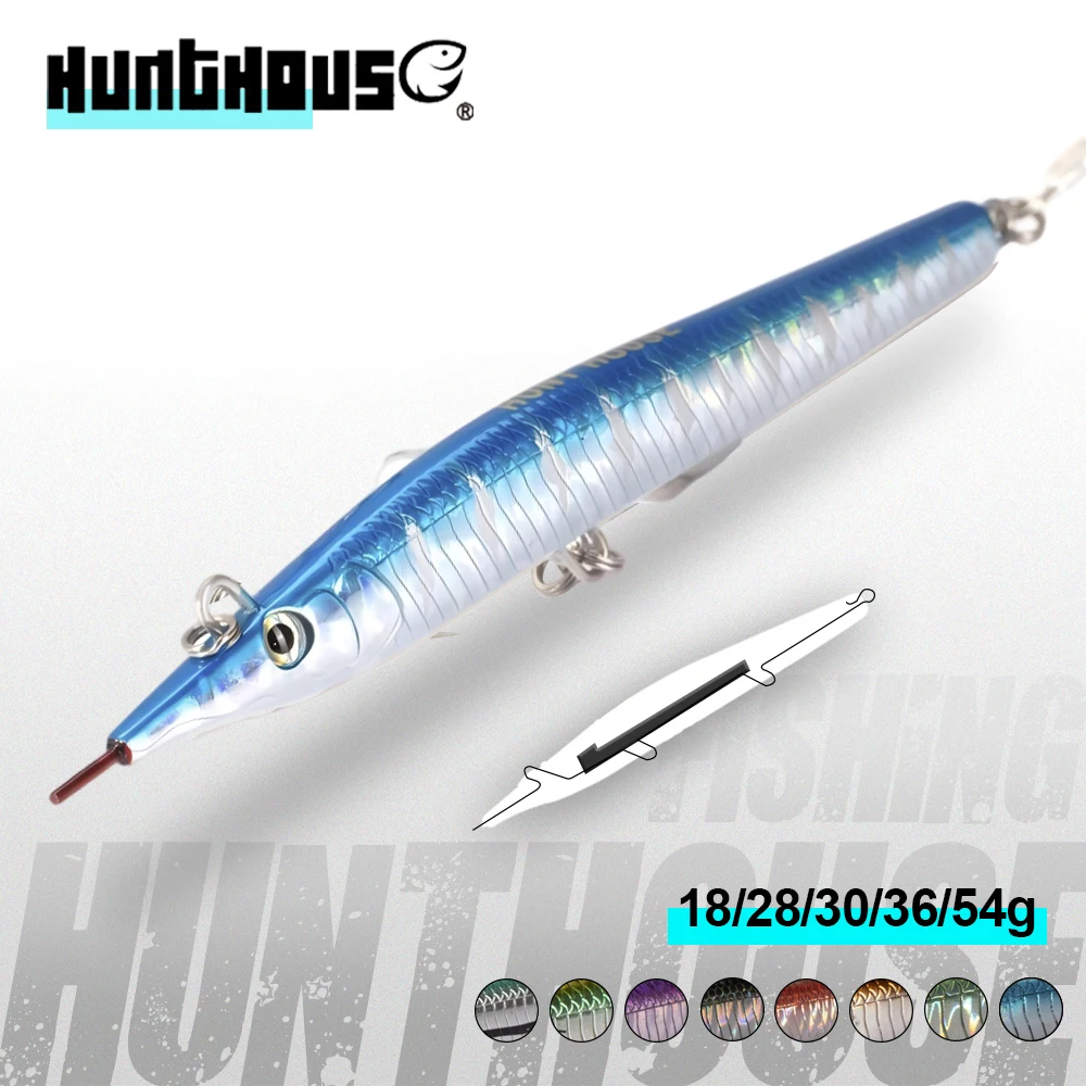 Hunthouse LW504 Stickbait Sink Señuelo para Lubina de Agua Salada - imagen 2