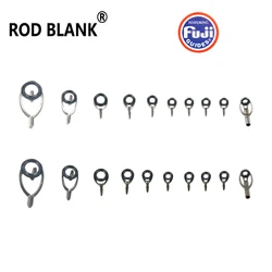 Kit de guía de fundición Micro Fuji 10 unids/set, anillo Fazlite, varilla de pesca de lubina, componente de reparación, accesorio DIY