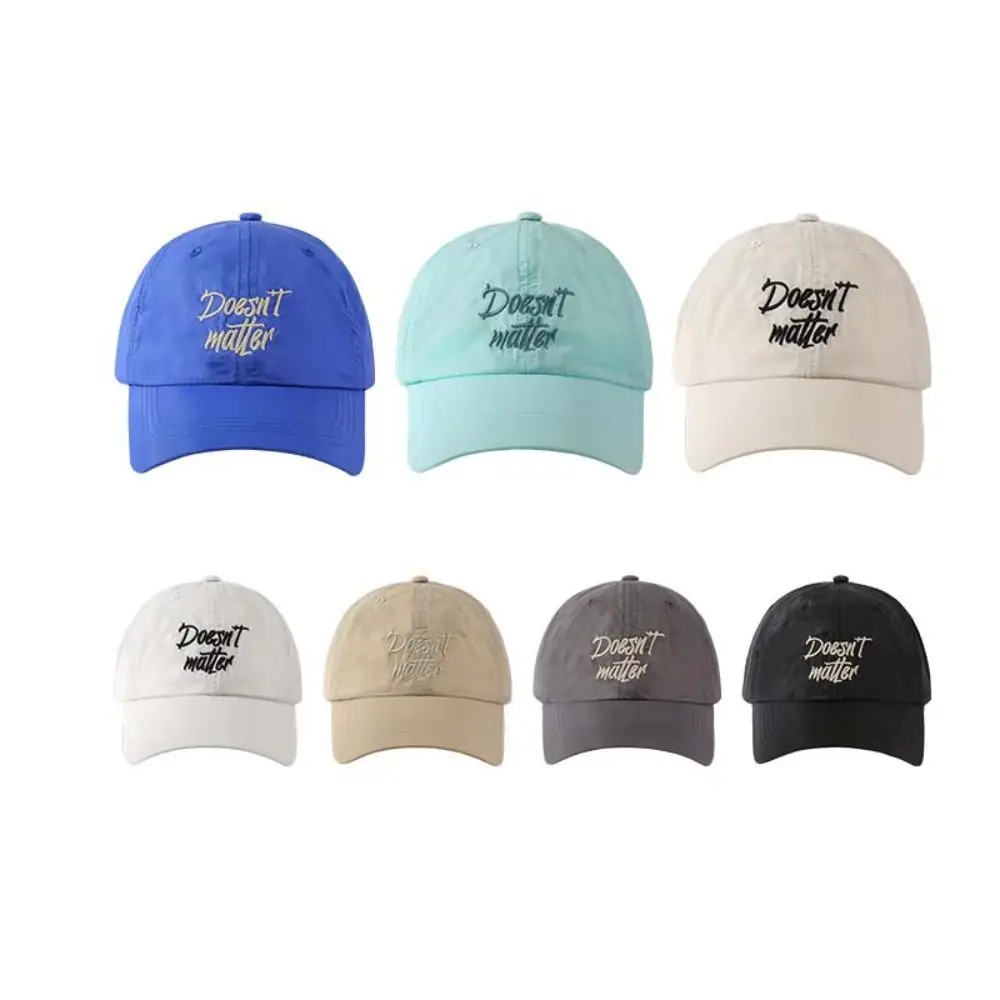 Gorra impermeable de secado rápido, gorra ligera con visera, gorra de béisbol informal ajustable a prueba de sol, sombrero para pescar y acampar