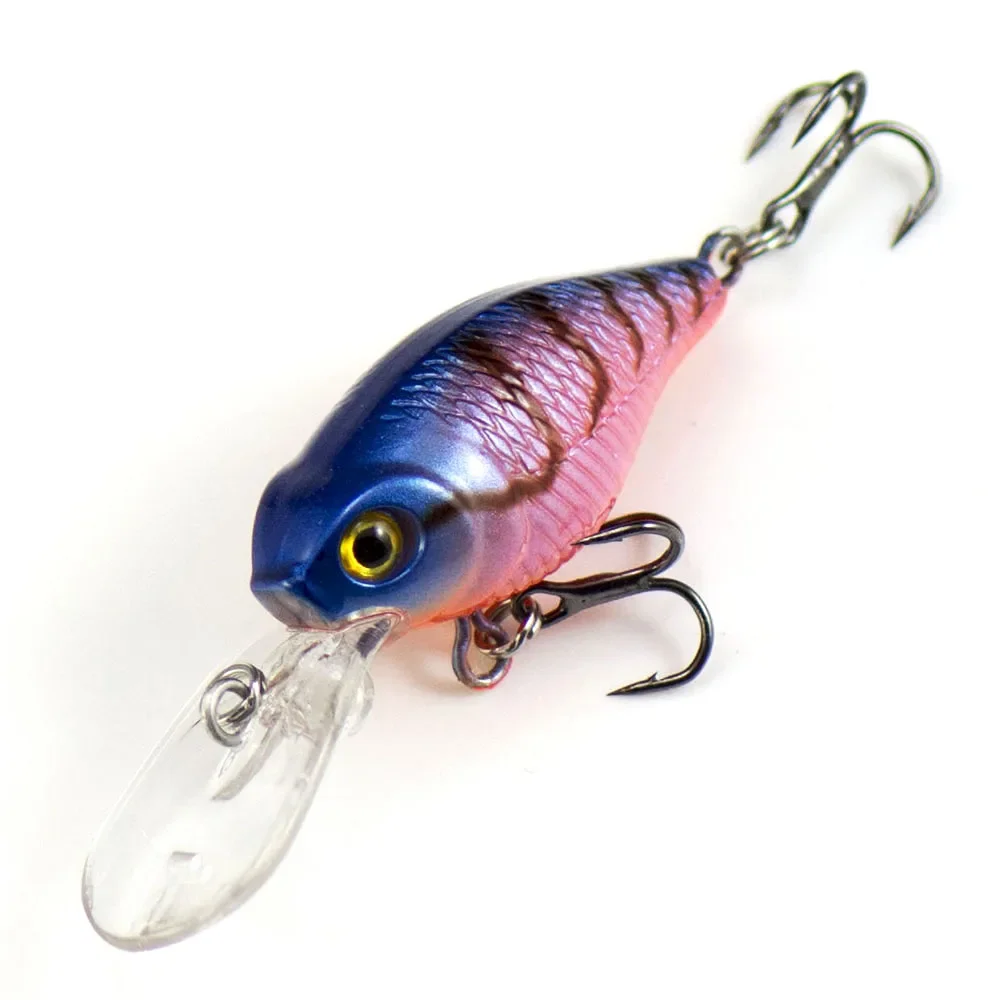 Countbass Crank Bait Señuelos de pesca de plástico duro Wobbler tipo de pez de agua dulce 38mm 4,4g - imagen 4